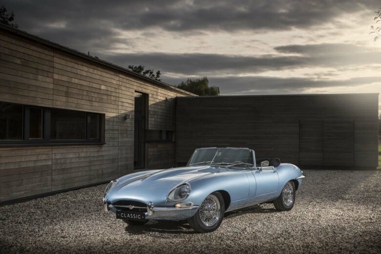jaguar brand jaguar e type - Luxe Digital